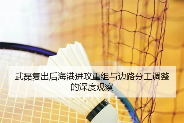 武磊复出后海港进攻重组与边路分工调整的深度观察